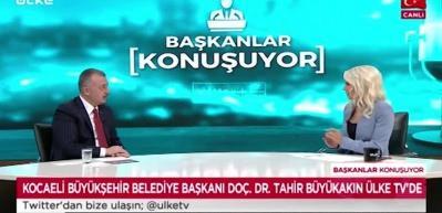 Başkan B&uuml;y&uuml;kakın Kocaeli'ndeki hizmetleri tek tek anlattı