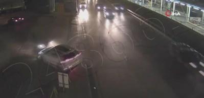 Bursa'da s&uuml;r&uuml;c&uuml;lerin yaptığı ihlaller sonucu meydana gelen kazalar kameralara yansıdı
