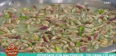 Saray mutfaklarına layık fıstıkzade tarifi