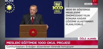 Son Dakika: Cumhurbaşkanı Erdoğan'dan eğitimde &uuml;st &uuml;ste m&uuml;jdeler!
