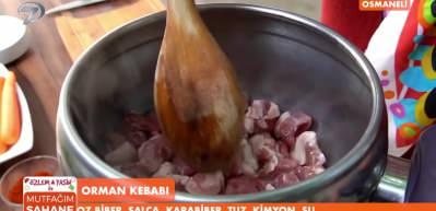 En kolay orman kebabı nasıl yapılır? 