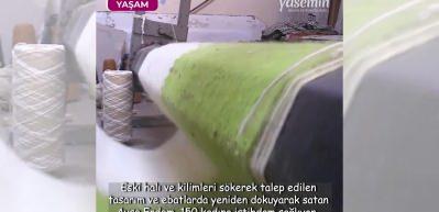 Kadın girişimci &ouml;zel tasarım halılarla d&uuml;nyaya a&ccedil;ıldı