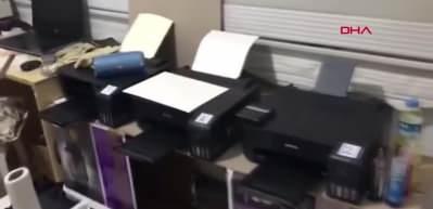 Sahte para operasyonu kamerada 2 kişi g&ouml;zaltına alındı