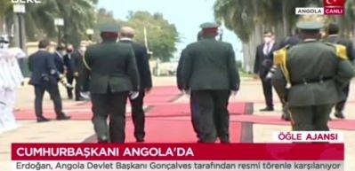 Son Dakika... Cumhurbaşkanı Erdoğan Angola'da