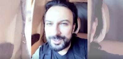 Tarkan'dan set &ouml;ncesi videosu