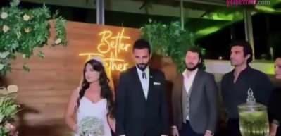 İbrahim &Ccedil;elikkol ile &Uuml;mit Kantarcılar nikah şahidi oldu!