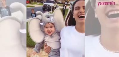 Ceyda Ateş ve kızı Talia'nın eğlenceli halleri sosyal medyaya damga vurdu