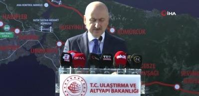 Kuzey Marmara Otoyolu Ana Kontrol Merkezi a&ccedil;ılış t&ouml;reni ger&ccedil;ekleştirildi