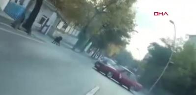 Bah&ccedil;elievler'de d&uuml;ğ&uuml;n konvoyunda drift kamerada