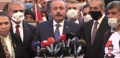 TBMM Başkanı Mustafa Şentop, Diyarbakır annelerini ziyaret etti