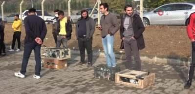  6 bin g&uuml;vercin salındı, g&ouml;ky&uuml;z&uuml;nde g&ouml;rsel ş&ouml;len oluştu