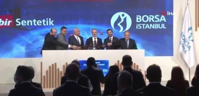 Borsa İstanbul&rsquo;da gong İşbir Sentetik i&ccedil;in &ccedil;aldı