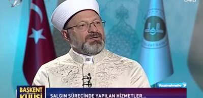 Diyanet İşleri Başkanı Erbaş: 'Her yerde olan tek kurum biziz'