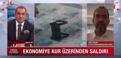 Canlı yayında a&ccedil;ıkladı! İşte Başkan Erdoğan'ın masasındaki anket