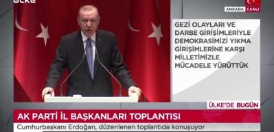 Cumhurbaşkanı Erdoğan 'erken se&ccedil;im yok' dedi