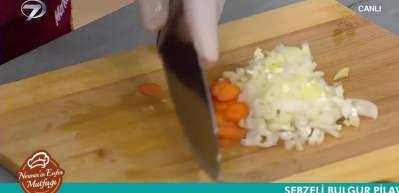 En lezzetli sebzeli bulgur pilavı nasıl yapılır?