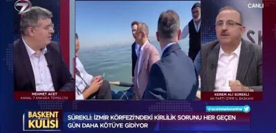 İzmir K&ouml;rfezi'nin sorumluluğu B&uuml;y&uuml;kşehirde