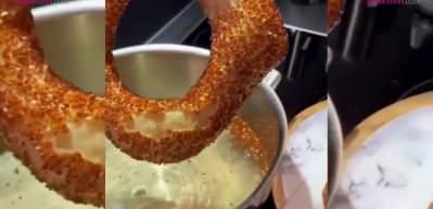 Kabardık&ccedil;a kabaran susamlı pişi tarifi!