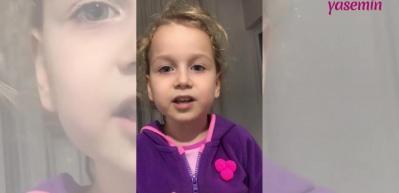 K&uuml;&ccedil;&uuml;k kızın s&ouml;zleri y&uuml;reklere dokundu