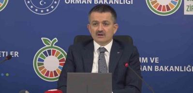 Bakan Pakdemirli: Gıda arzıyla ilgili bir sorun yaşamadık