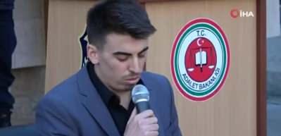 Cezaevinde Kur’an-ı Kerim’i öğrenip hafız oldu, müezzin olmak istiyor 