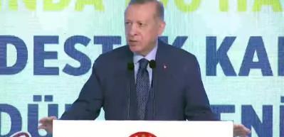 Cumhurbaşkanı Erdoğan: Bizim tek derdimiz var; ihracat, ihracat, ihracat
