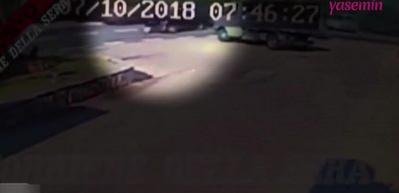 George Clooney'nin yaşadığı motosiklet kazası anları