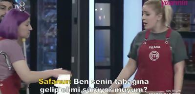 MasterChef'e Safanur ile Dilara'nın kavgası damga vurdu!