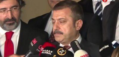 Merkez Bankası Başkanı Şahap Kavcıoğlu'ndan &ouml;nemli toplantı