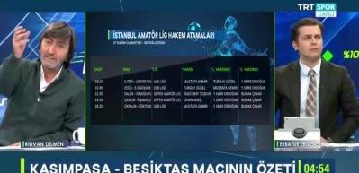 Rıdvan Dilmen canlı yayında a&ccedil;ıkladı! Aynı hakeme bir g&uuml;nde 5 ma&ccedil;...