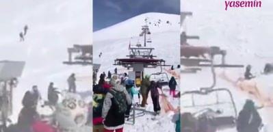 Teleferik bozulunca korku dolu anlar yaşandı!