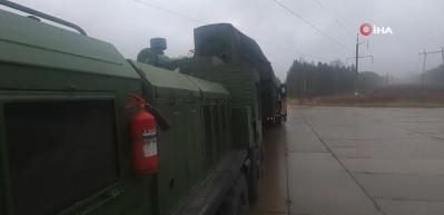 Rusya, Ukrayna ve Belarus sınırı yakınlarına balistik f&uuml;ze yerleştirdi