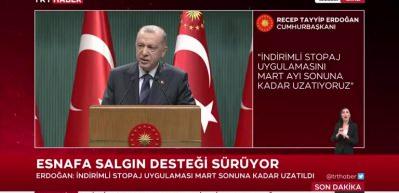 Başkan Erdoğan'dan bakanlıklar ve belediyelere talimat