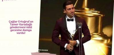 &Ccedil;ağlar Ertuğrul'dan Tamer Karadağlı'ya g&ouml;nderme!