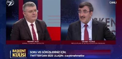 Cevdet Yılmaz "TUİK, D&ouml;viz ve Faiz" hakkında konuştu
