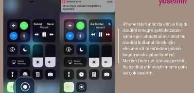 iPhone telefonlarda ekran g&ouml;r&uuml;nt&uuml;s&uuml; nasıl alınır?