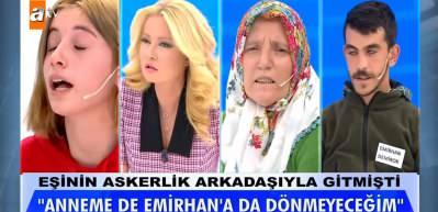 Simit almaya diye evden &ccedil;ıkan Birsen Demirok, eşinin asker arkadaşına ka&ccedil;tı!