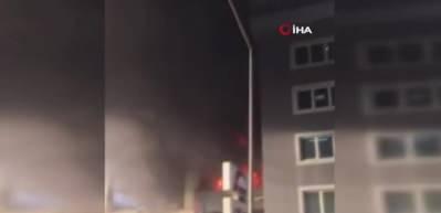 Tuzla'da Deri Organize Sanayi bölgesinde korkutan yangın! Büyük çapta hasar