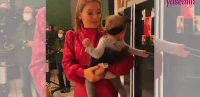 Demet Akalın'dan Alişan'ın kızı Eliz ile eğlenceli video