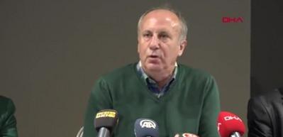 Muharrem İnce adaylık kararını a&ccedil;ıkladı
