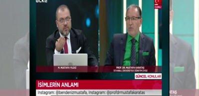 Prof. Dr. Mustafa Karataş a&ccedil;ıkladı: &Ccedil;ocuklara konulmaması gereken isimler