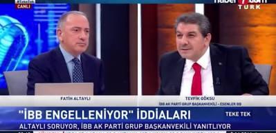 Tevfik G&ouml;ksu, canlı yayında Fatih Altaylı'yı şoke etti