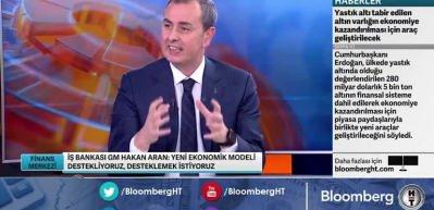 İş Bankası Genel M&uuml;d&uuml;r&uuml; Aran: D&uuml;n tarihi bir g&uuml;n oldu! Yeni modelin başarısı i&ccedil;in fırsat a&ccedil;ıldı