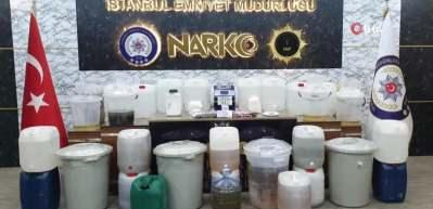 İstanbul'da rekor: 553 kilogram metamfetamin ele ge&ccedil;irildi