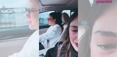 Neslihan Atag&uuml;l'den şof&ouml;r&uuml; Didem Keleş ile eğlenceli paylaşım!