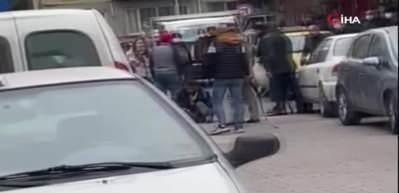 Pitbull dehşeti! Kavga ettikleri şahsın &uuml;zerine pitbull saldılar!