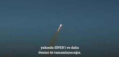 Milli muharip u&ccedil;ağımız'ın m&uuml;jdesini Cumhurbaşkanı Erdoğan bir videoyla paylaştı