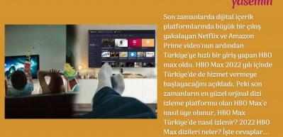 HBO Max Türkiye’de nasıl izlenir 2022! HBO Max'e nasıl üye olunur?