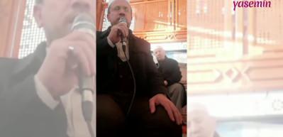 Hoca sure okurken cemaatten &ouml;yle bir ses geldi ki...