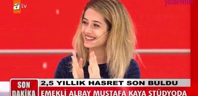 M&uuml;ge Anlı'daki emekli albay Mustafa Kaya eşi Seyhan Kaya ile kavuştu